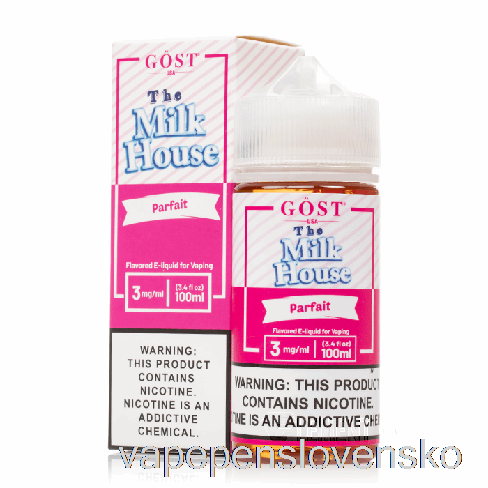 Parfait - The Milk House - Gost Vapor - 100ml 6mg Vape Shop Bratislava